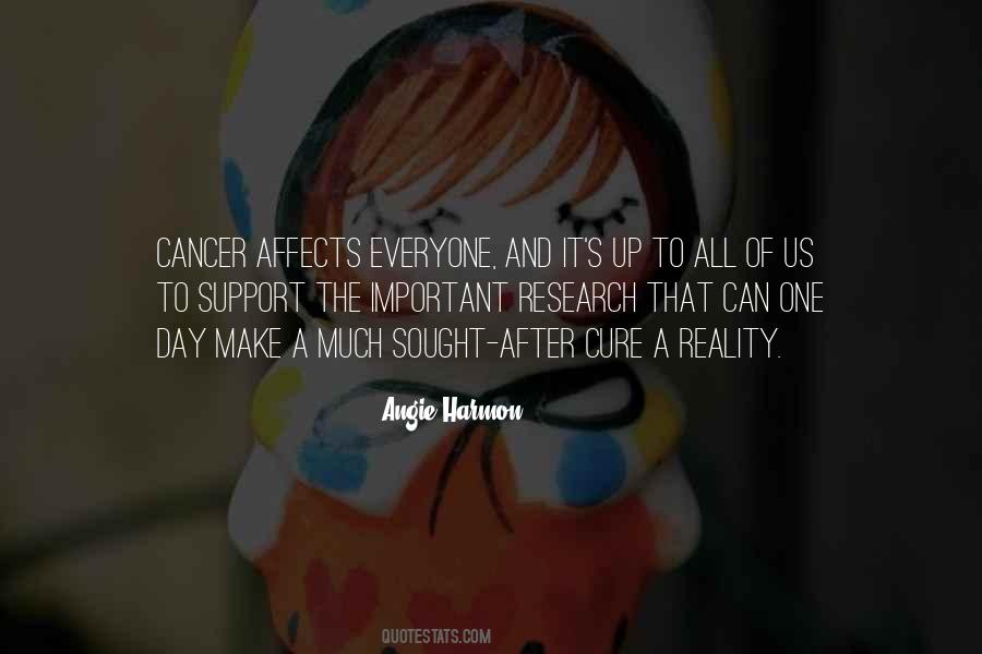 Quotes About Cancer Research #437786
