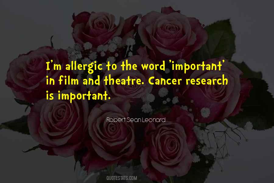 Quotes About Cancer Research #808879