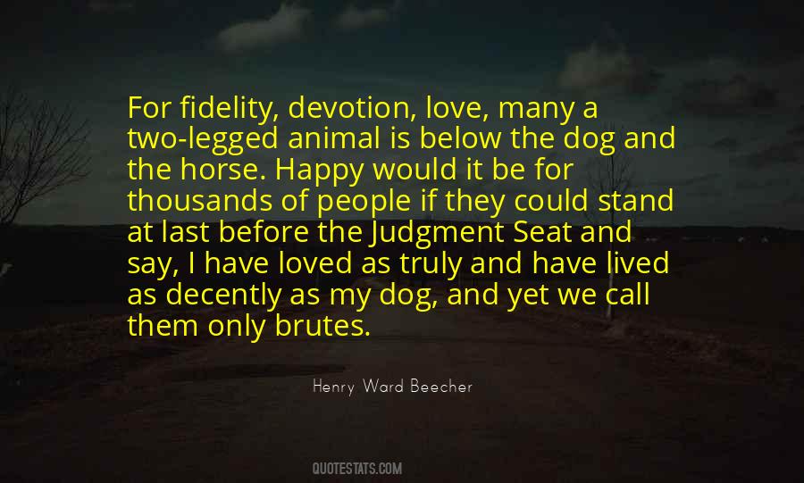 Love Of A Horse Quotes #1874112