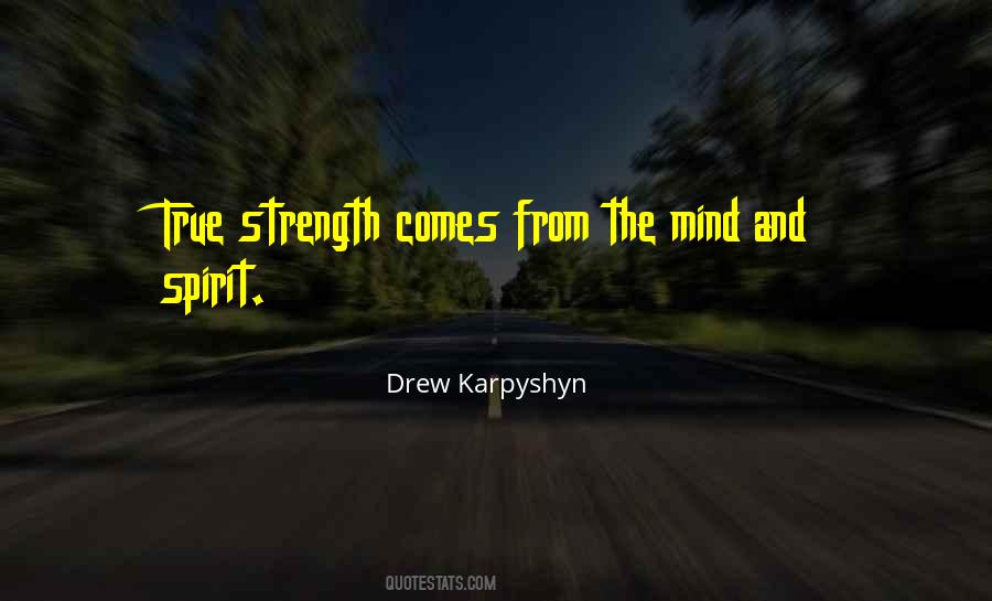 Quotes About Spirit Strength #211153