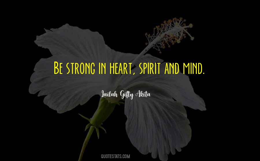 Quotes About Spirit Strength #391459