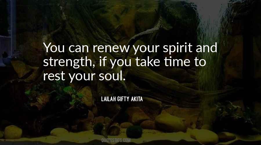 Quotes About Spirit Strength #391582