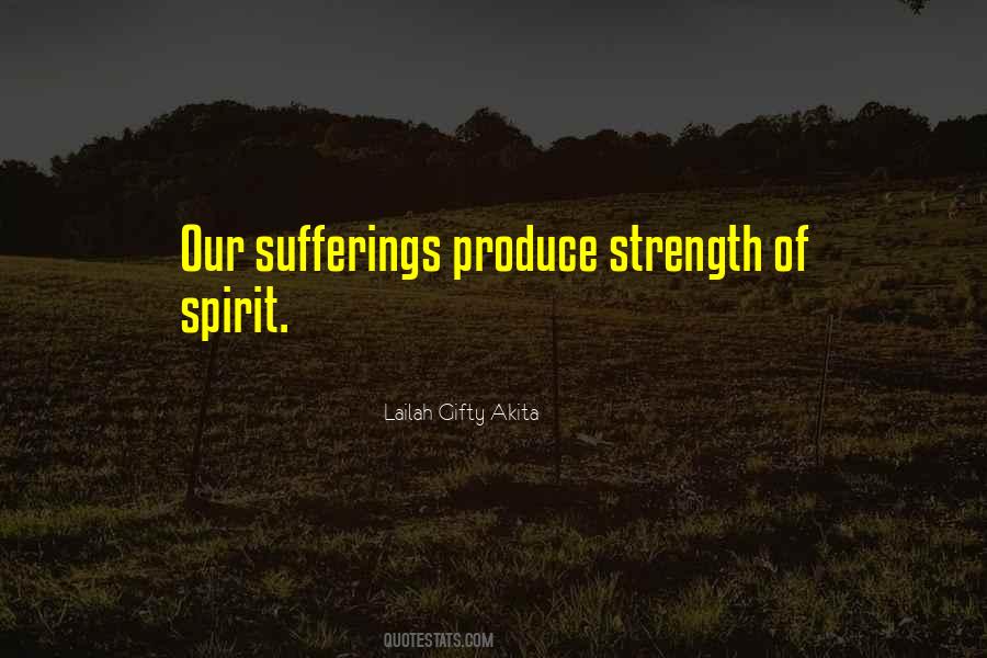 Quotes About Spirit Strength #42319