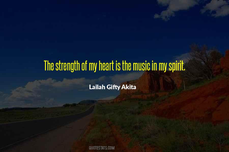 Quotes About Spirit Strength #605375