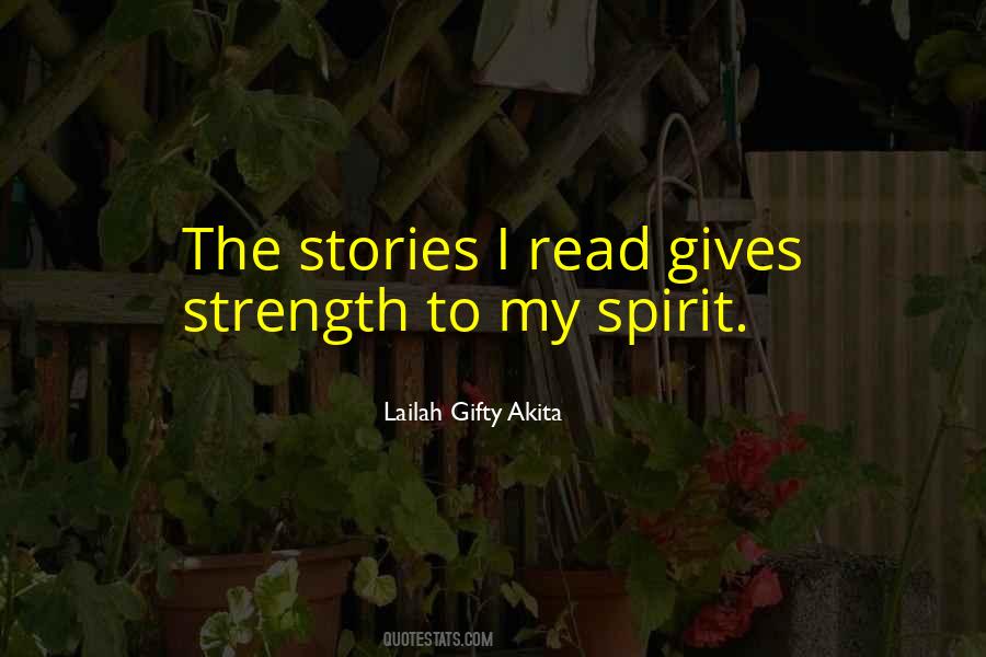 Quotes About Spirit Strength #88089