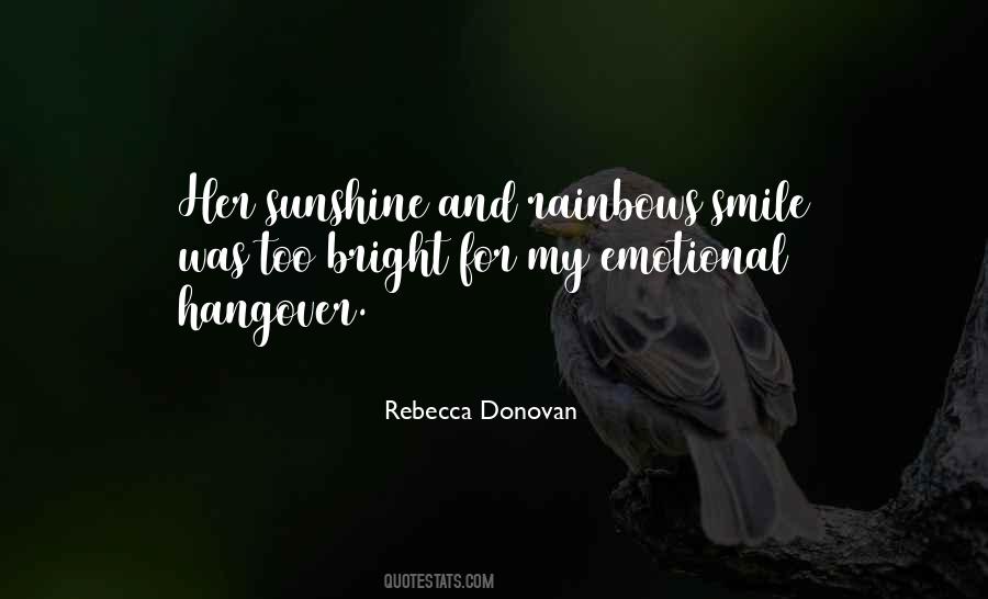 Quotes About Rainbows And Sunshine #321483