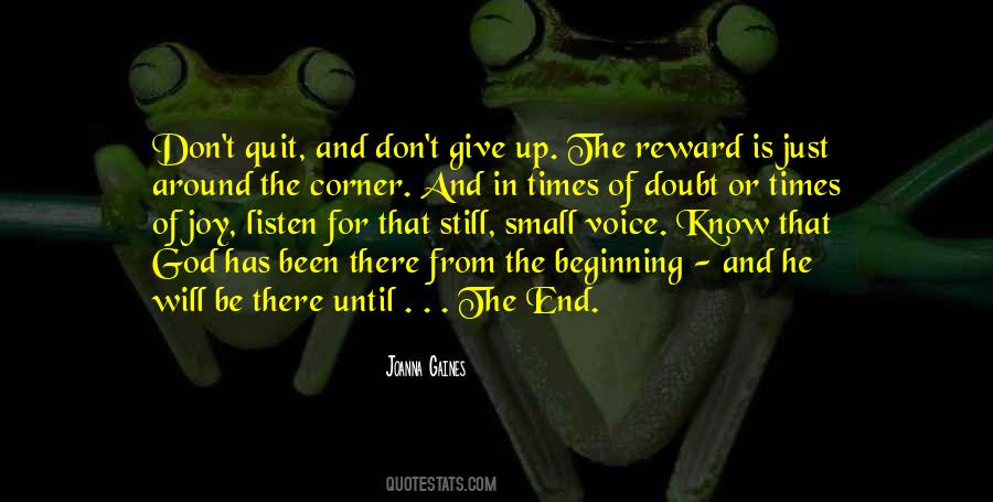 Quotes About The Beginning And End Of Life #929363