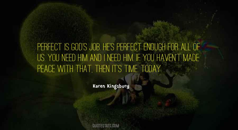 Quotes About God's Perfect Time #1626803