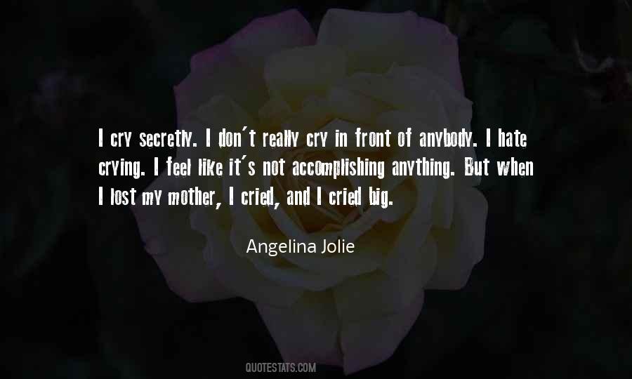 Too Big To Cry Quotes #1100868