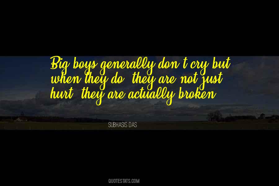 Too Big To Cry Quotes #1257861