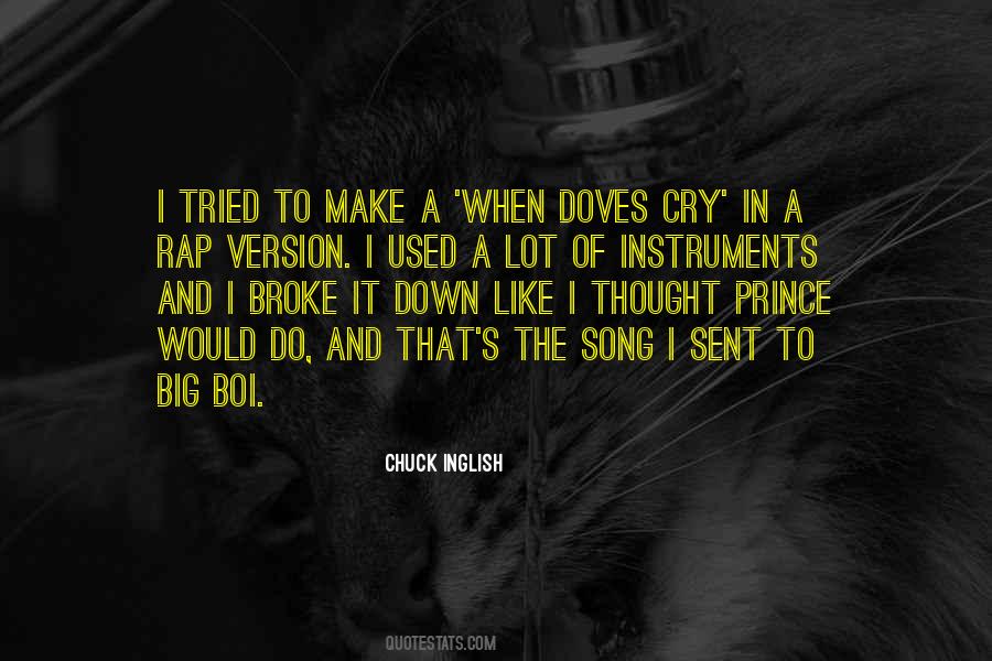 Too Big To Cry Quotes #380185