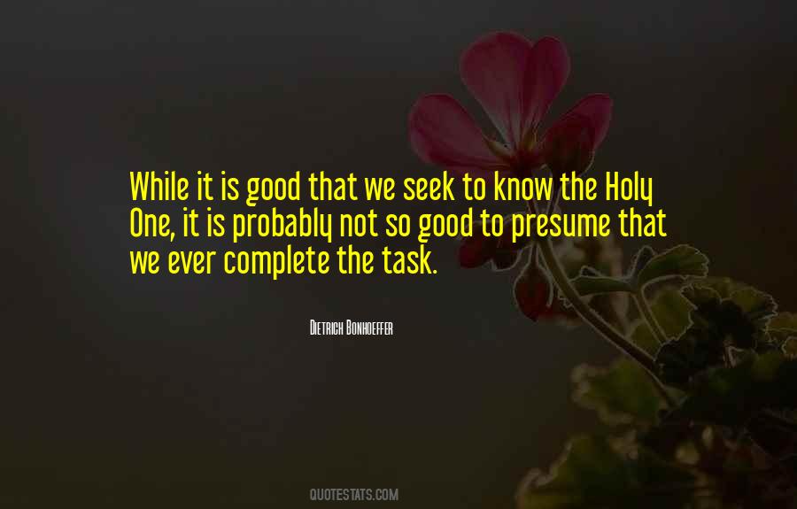 Complete The Task Quotes #1215965