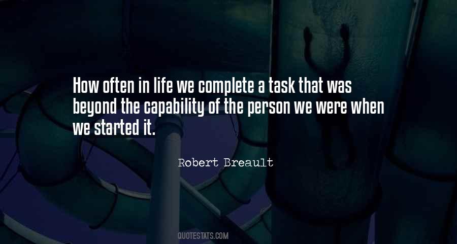 Complete The Task Quotes #1238440