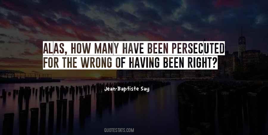 Quotes About Persecuted #414699