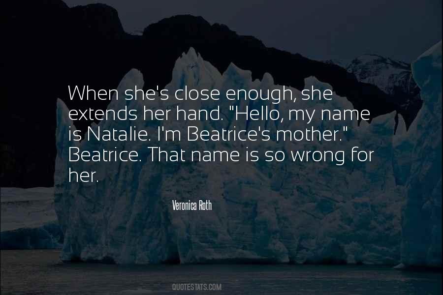 For Beatrice Quotes #1428868