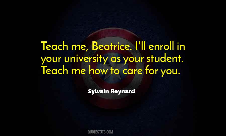 For Beatrice Quotes #1867195