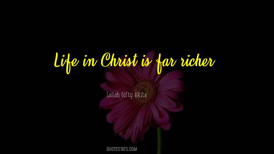 Quotes About Life In Christ #1175376