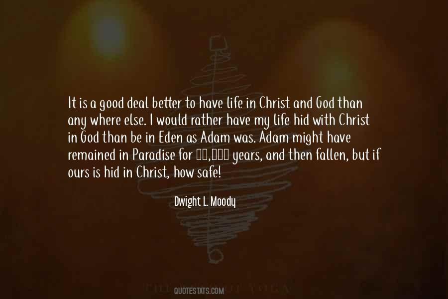 Quotes About Life In Christ #1554217