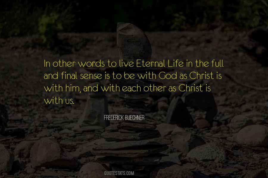 Quotes About Life In Christ #224428