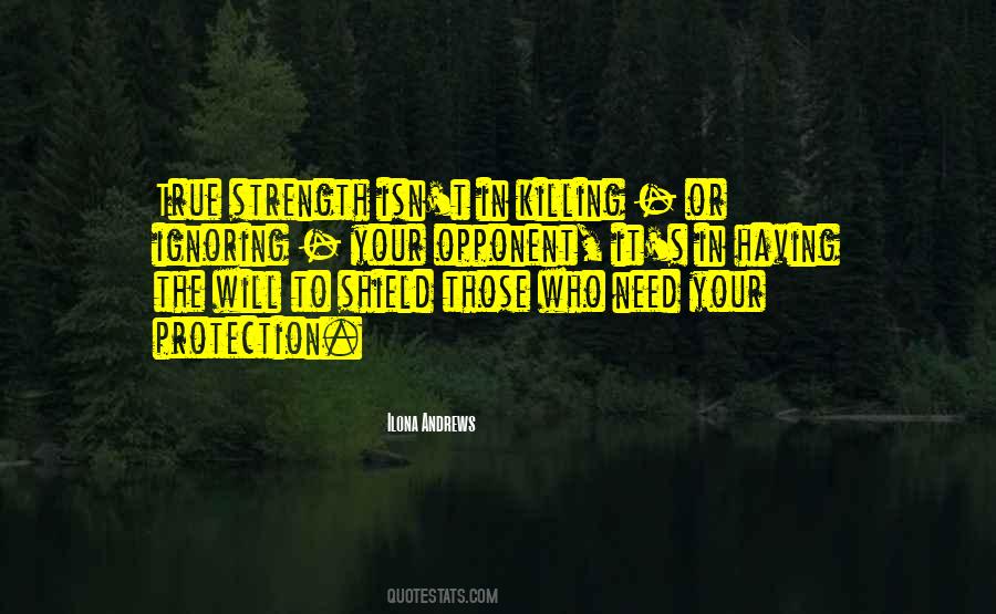 Quotes About True Strength #126038