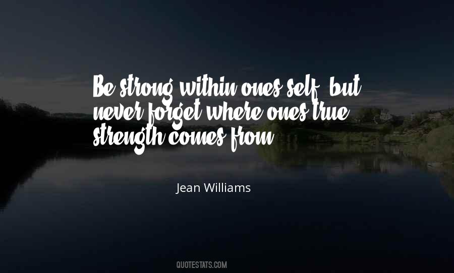 Quotes About True Strength #426493