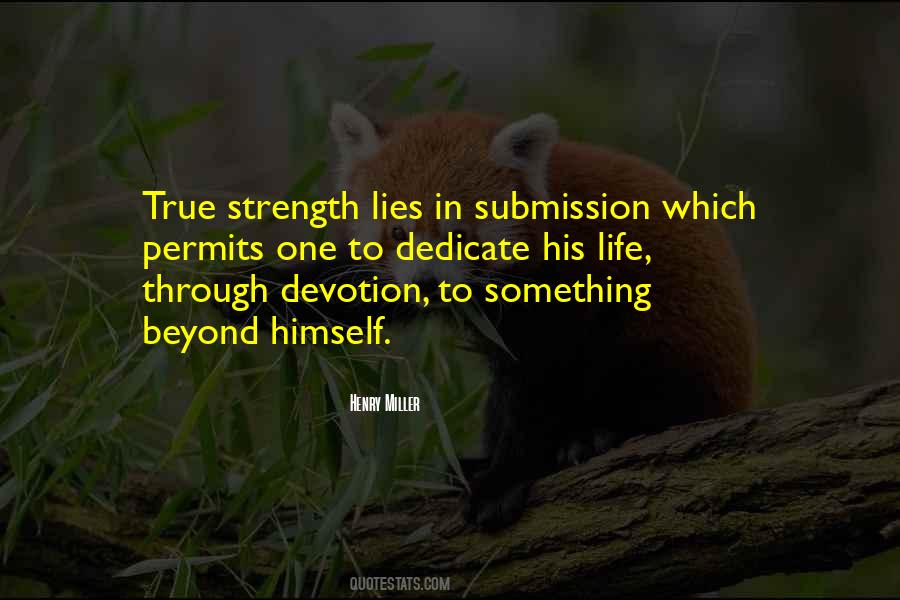 Quotes About True Strength #934316
