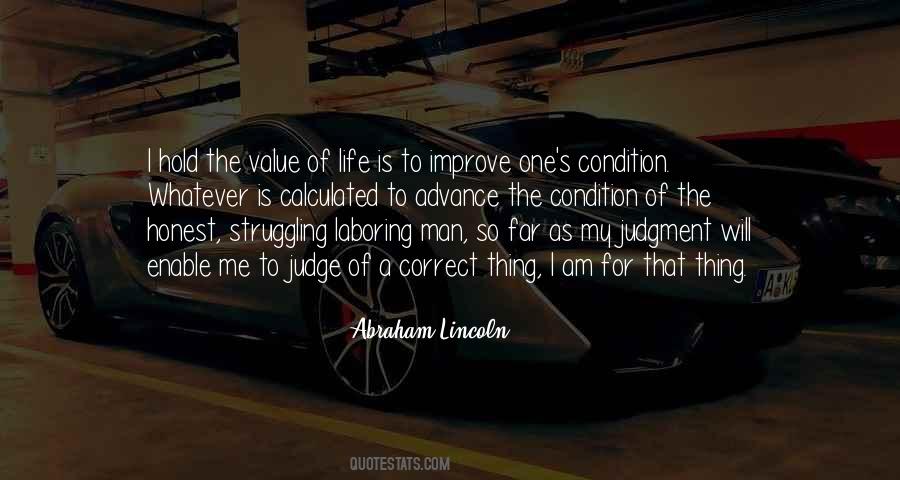 Man S Condition Quotes #1353502