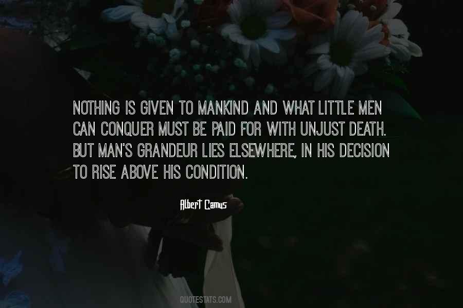 Man S Condition Quotes #853304