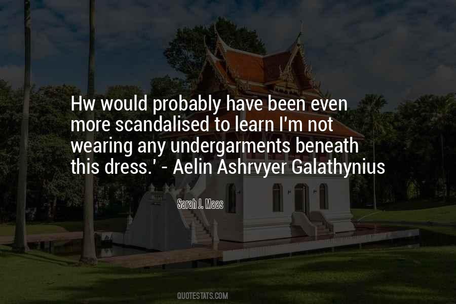 Quotes About Undergarments #1404057