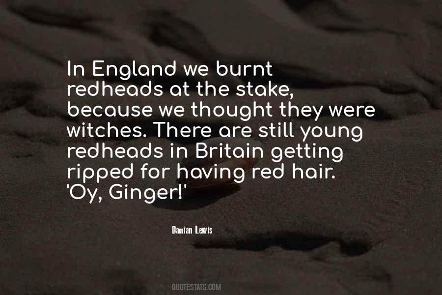 Quotes About Redheads/gingers #1553411