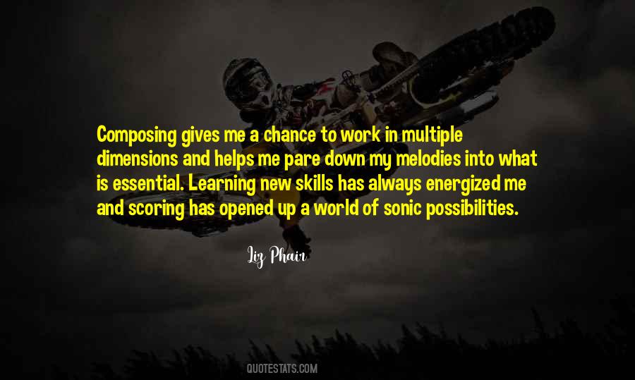Quotes About Essential Skills #758430