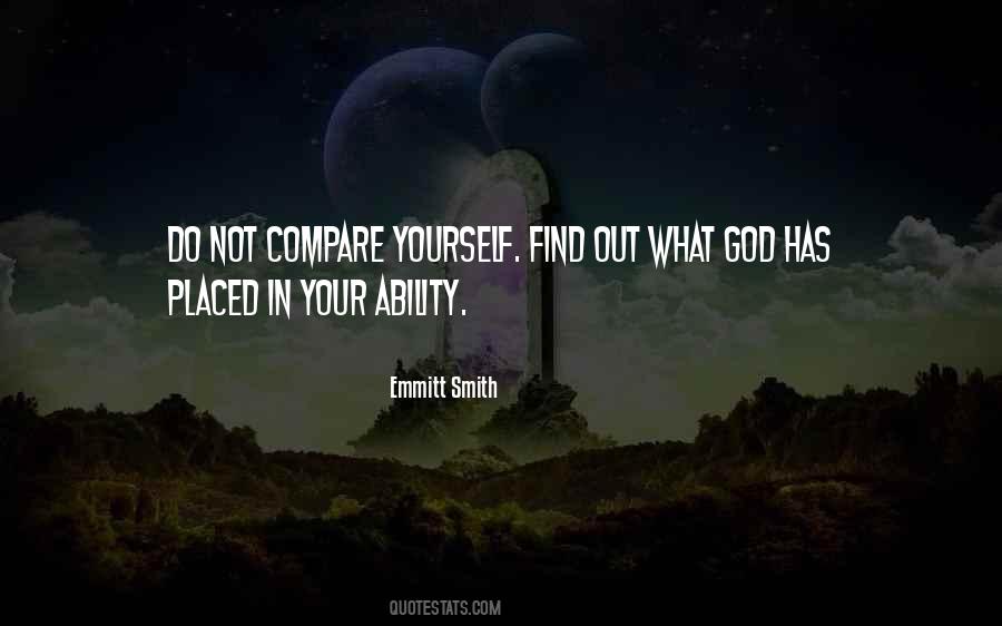 Compare Yourself Quotes #1401583