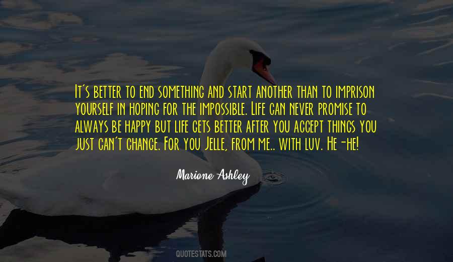 Quotes About Hoping For Something #128985