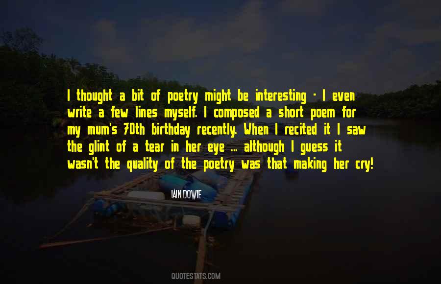 Recited Poetry Quotes #723947