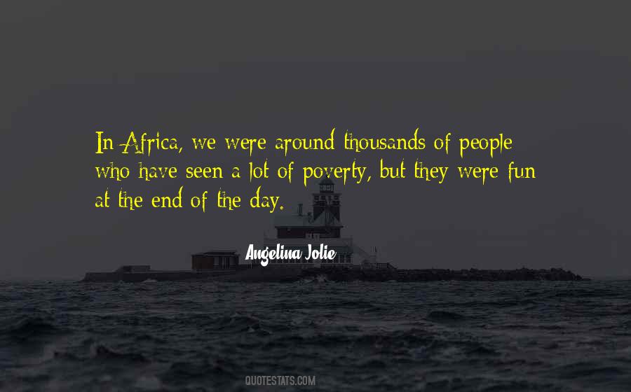 Quotes About Poverty In Africa #1181516