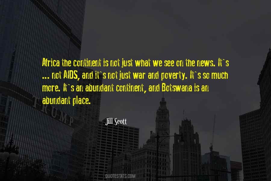Quotes About Poverty In Africa #1738204