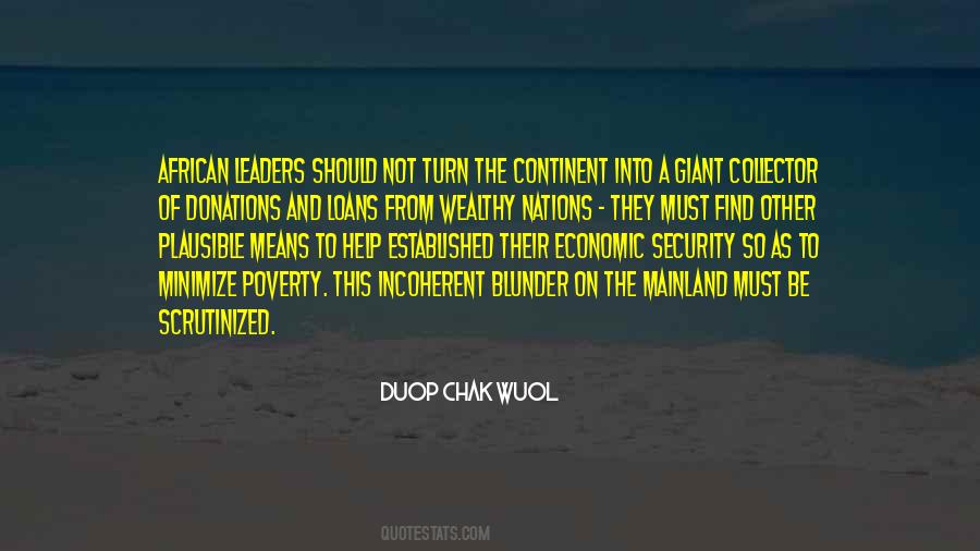 Quotes About Poverty In Africa #236086