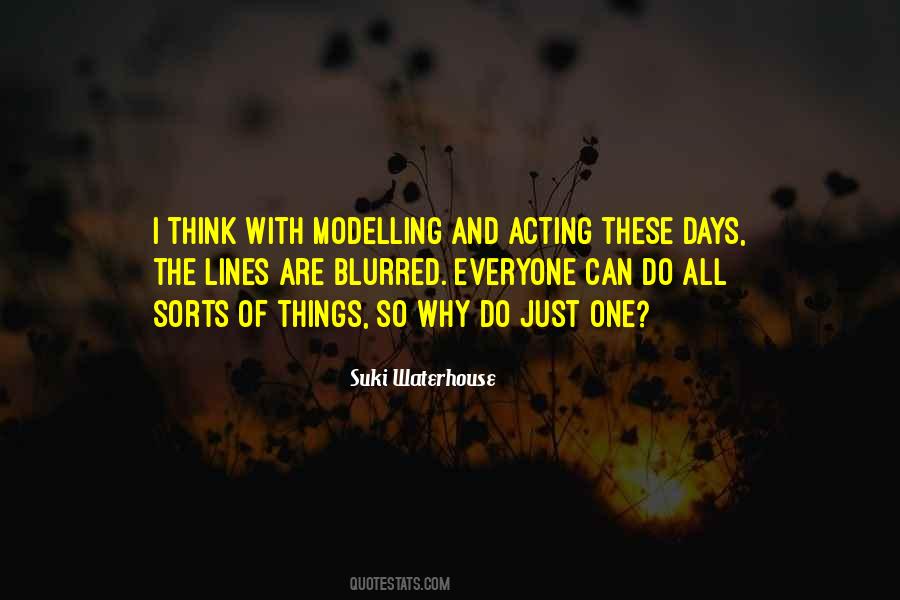 Quotes About Modelling #1081467