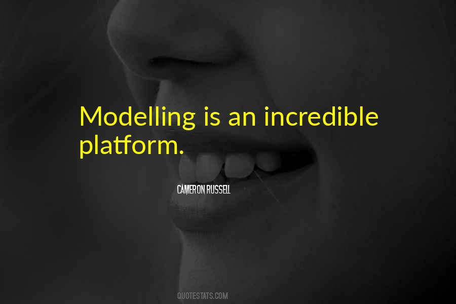 Quotes About Modelling #1317391