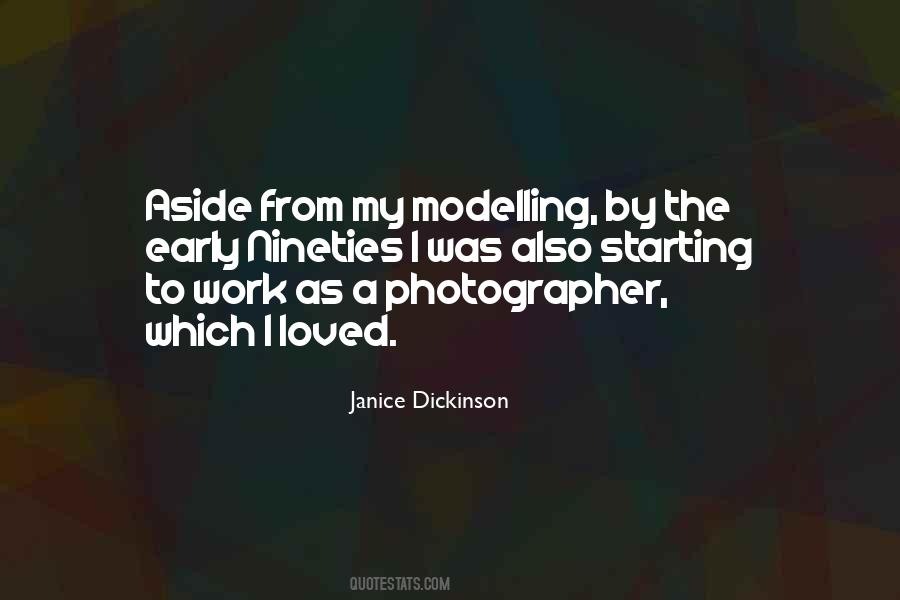 Quotes About Modelling #1348134