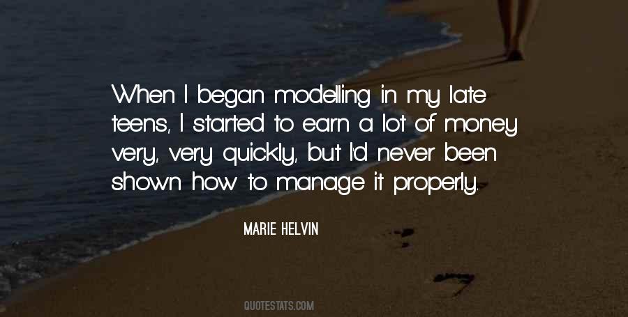 Quotes About Modelling #345500