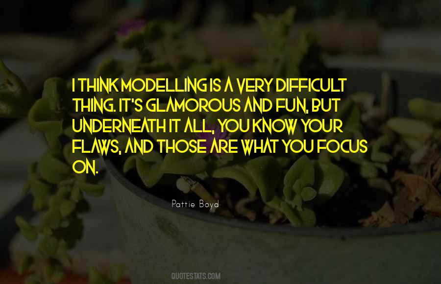 Quotes About Modelling #66011