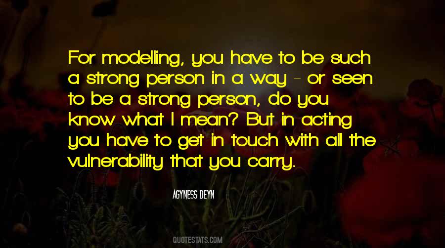 Quotes About Modelling #753535