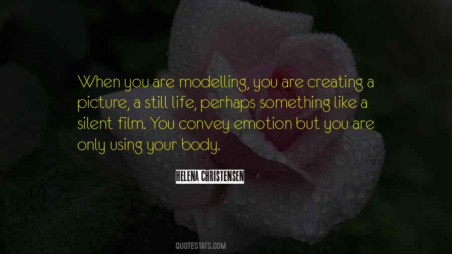 Quotes About Modelling #7813