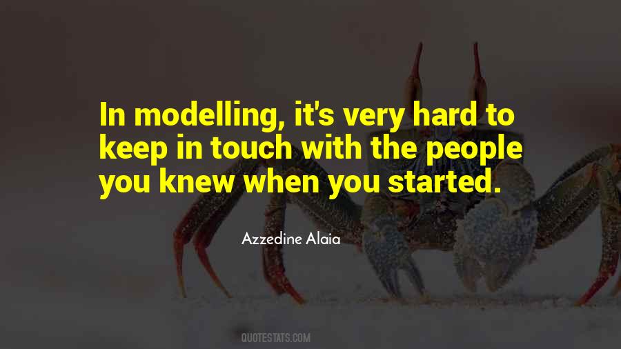 Quotes About Modelling #896189