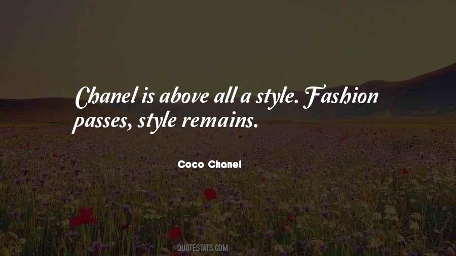 Quotes About Style Fashion #1872099