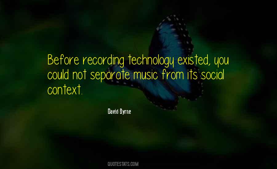 Quotes About Recording Music #1384485