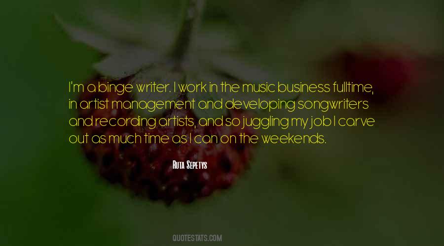Quotes About Recording Music #1403227