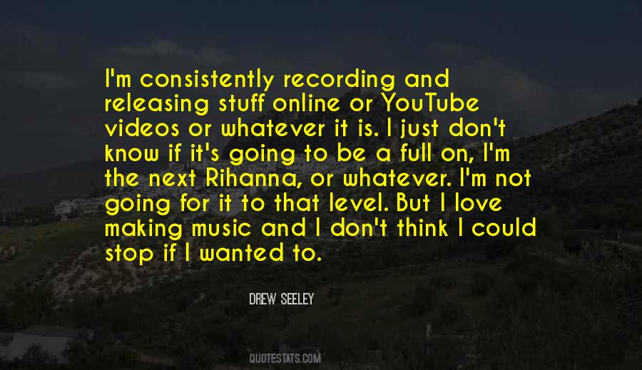 Quotes About Recording Music #220815