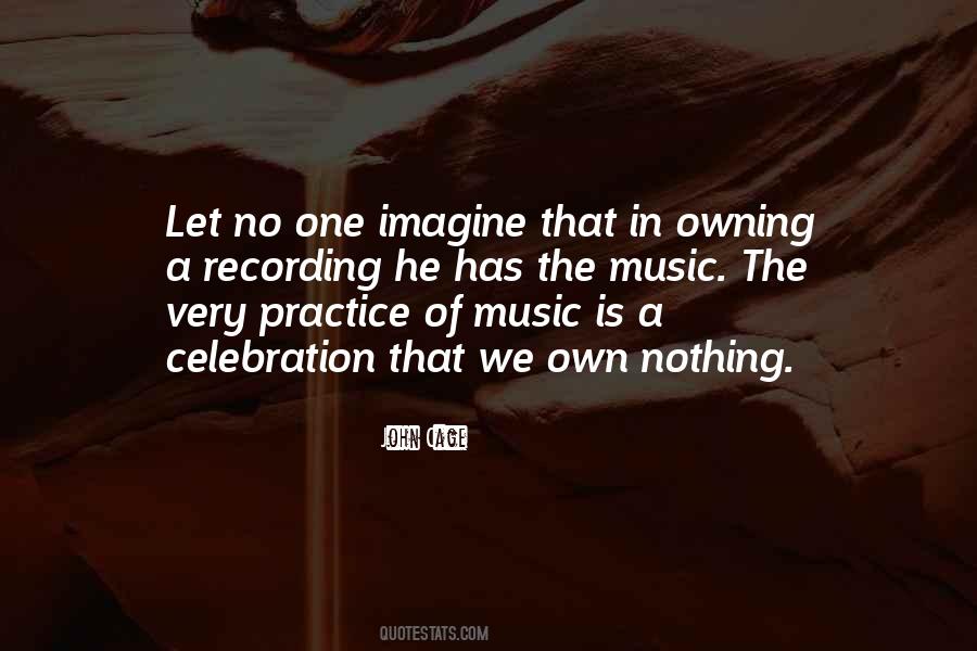 Quotes About Recording Music #237094